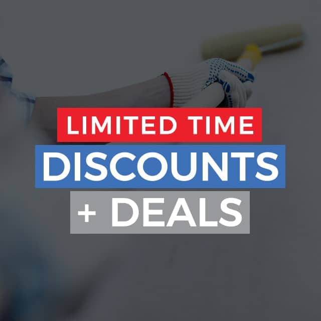 Limited Time Discounts + Deals